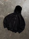 Boxy fit zip up’s - FULL BLACK