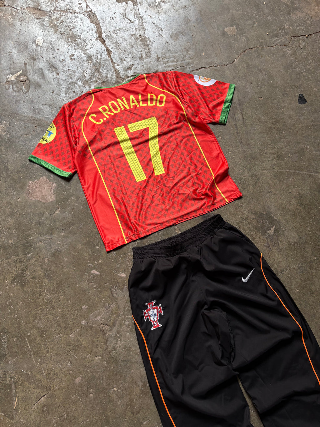 Portugal 2004 C.Ronaldo tracksuit