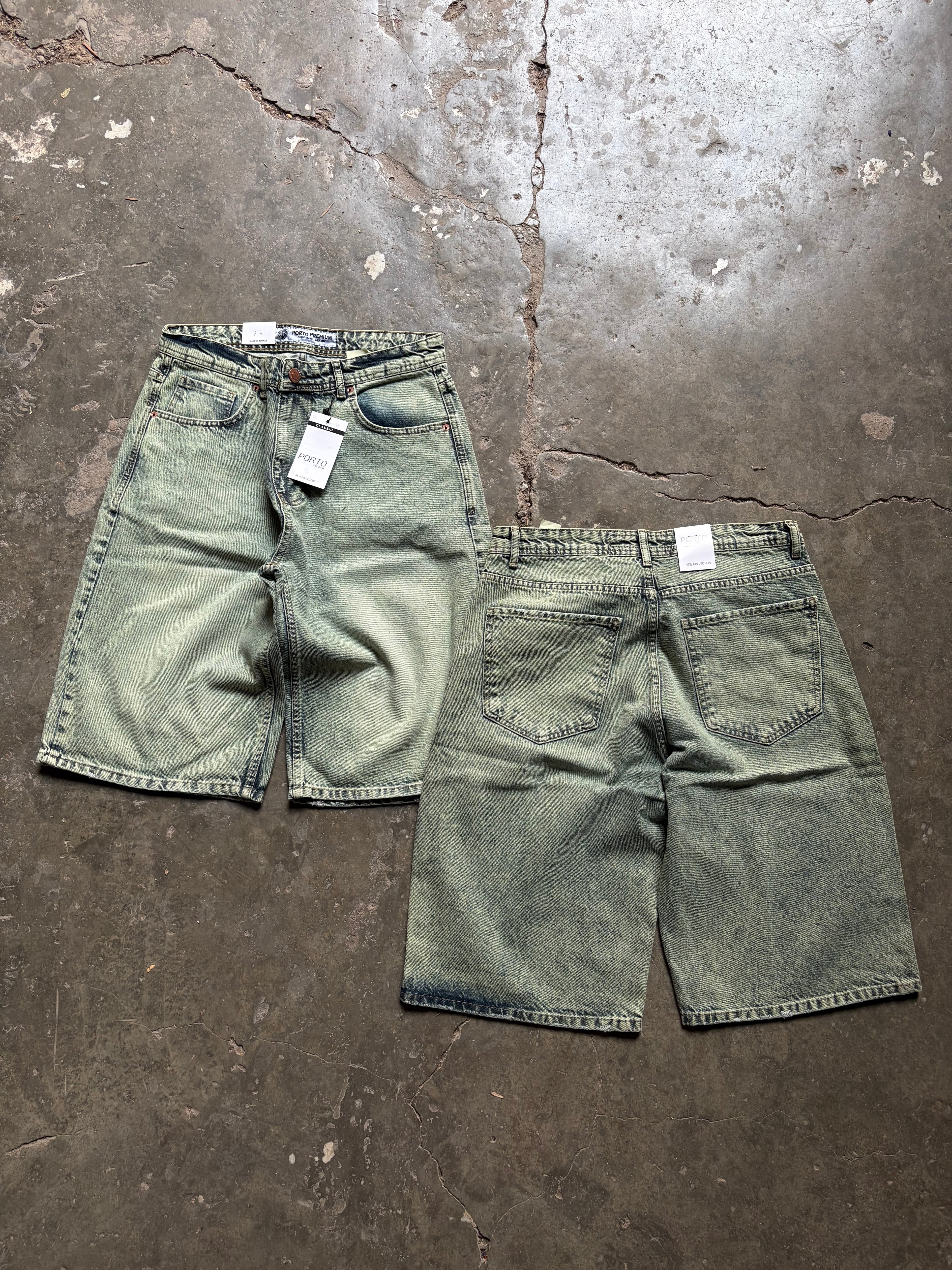 Matcha - Porto Baggy Jorts