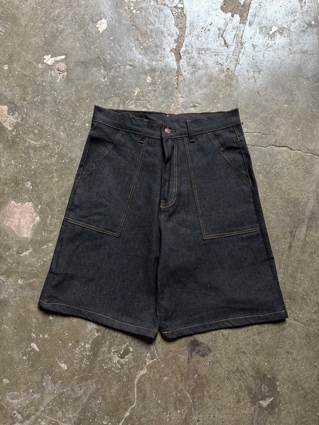 RAW DENIM - BAGGY JORTS