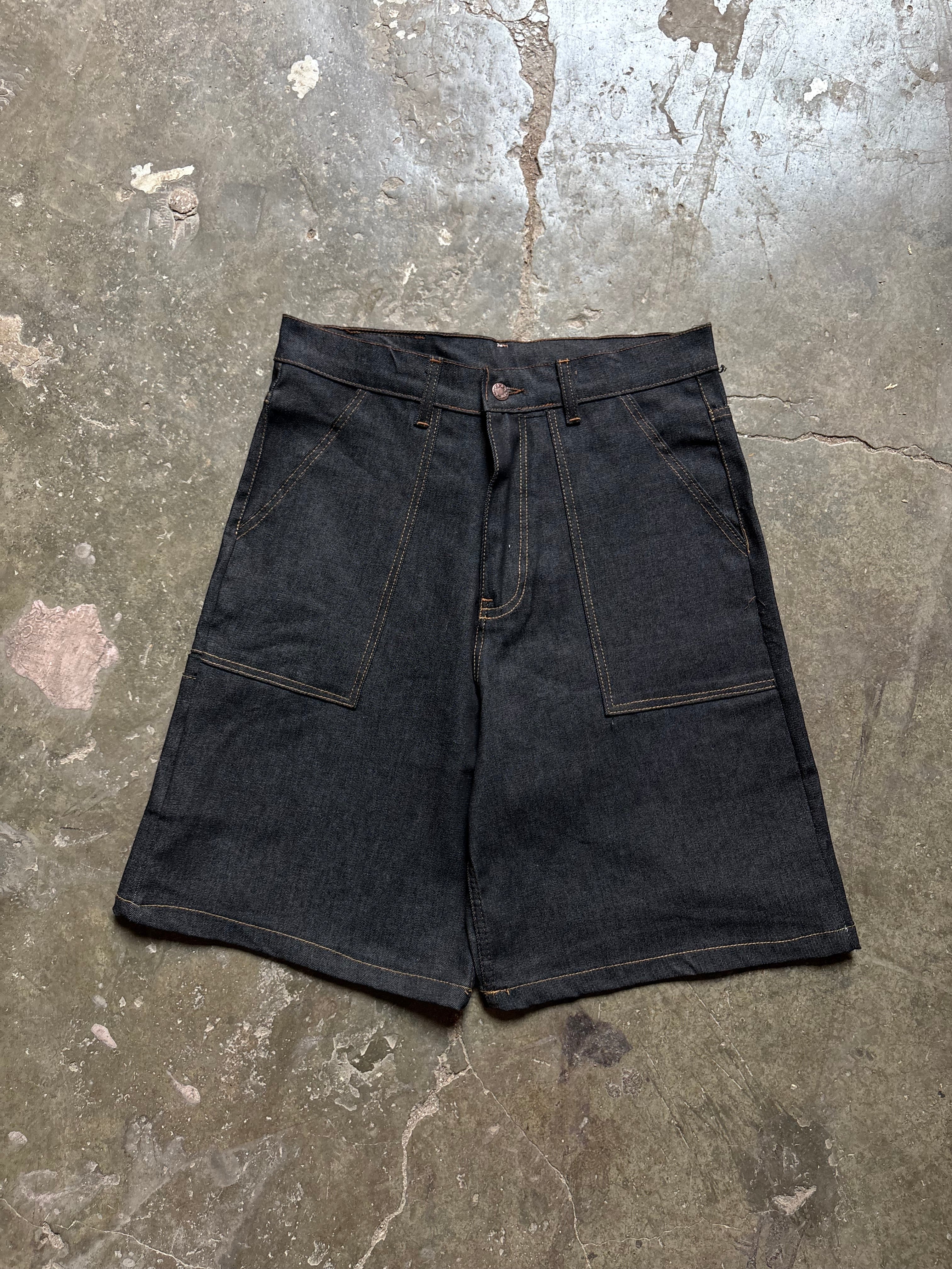 RAW DENIM - BAGGY JORTS
