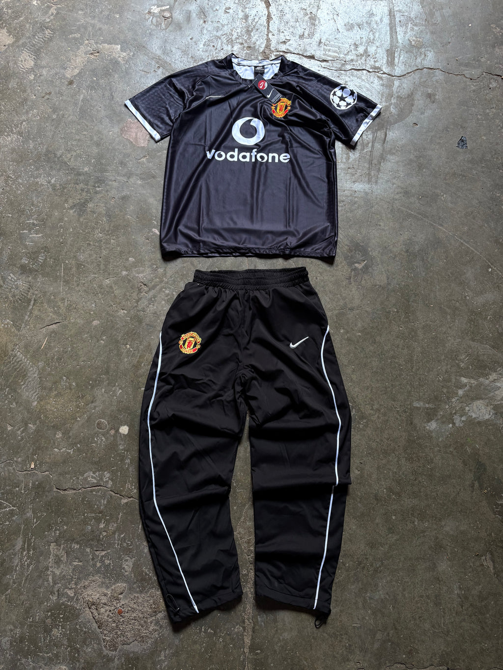 Black Manchester united 2006 C.Ronaldo tracksuit