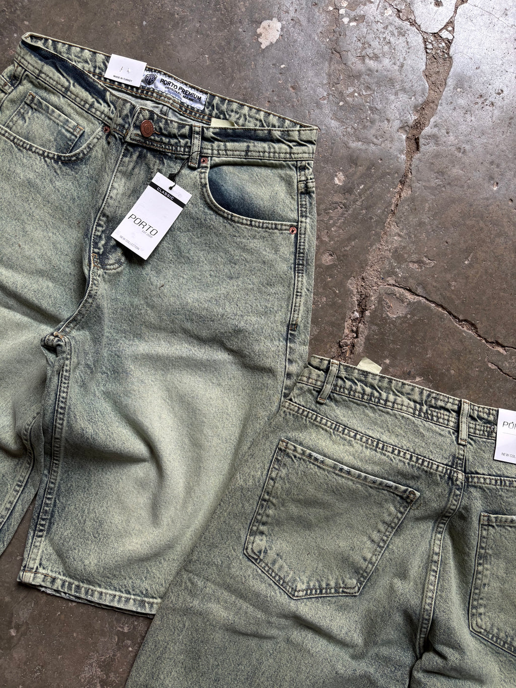 Matcha - Porto Baggy Jorts