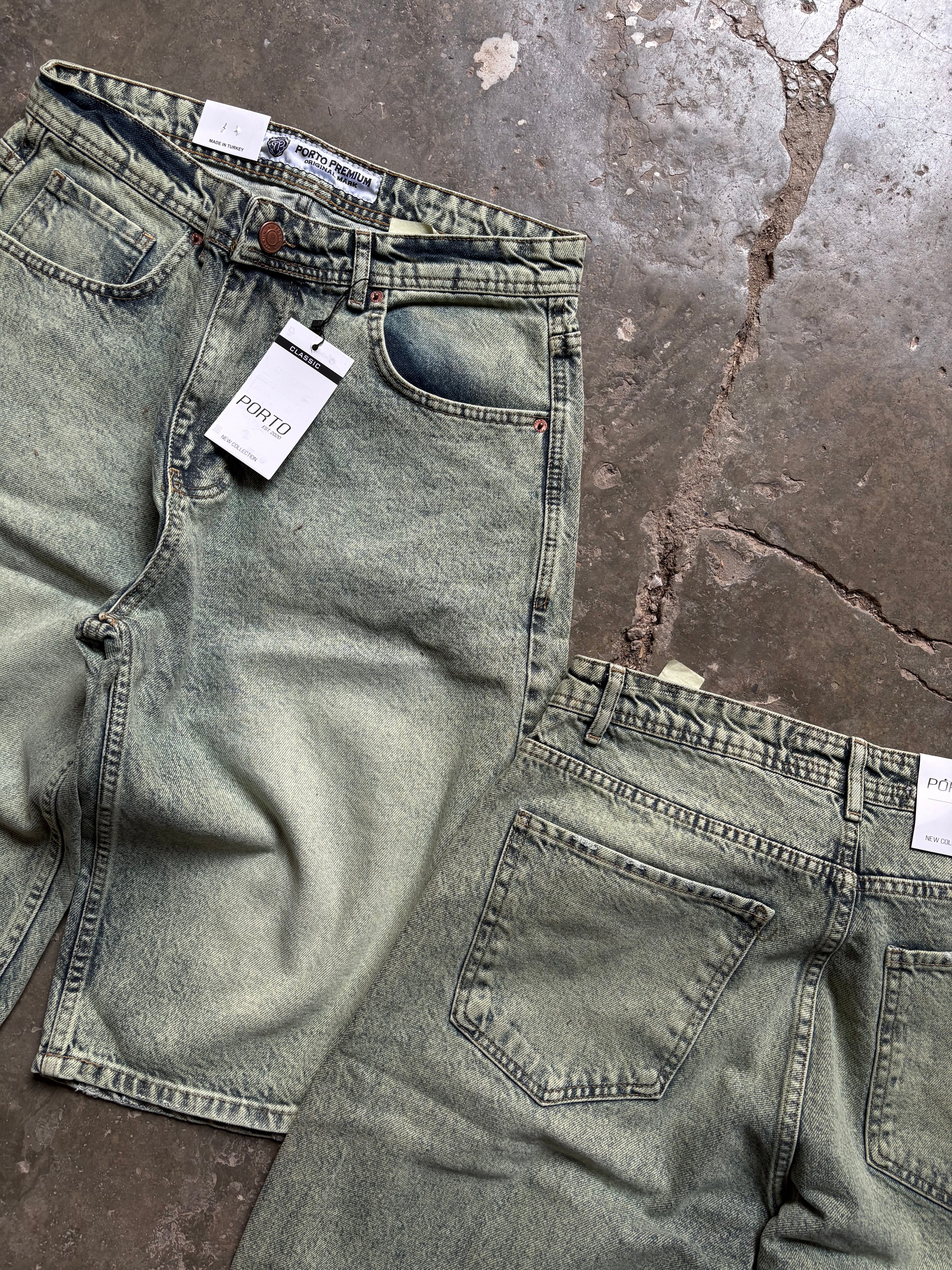Matcha - Porto Baggy Jorts