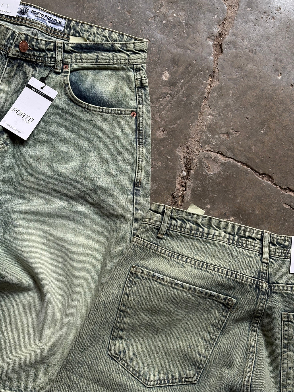 Matcha - Porto Baggy Jorts