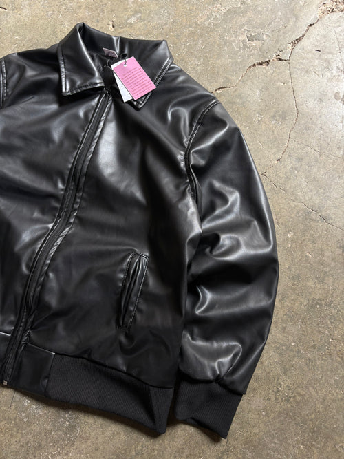 ‏BOMBER LEATHER JACKET’S