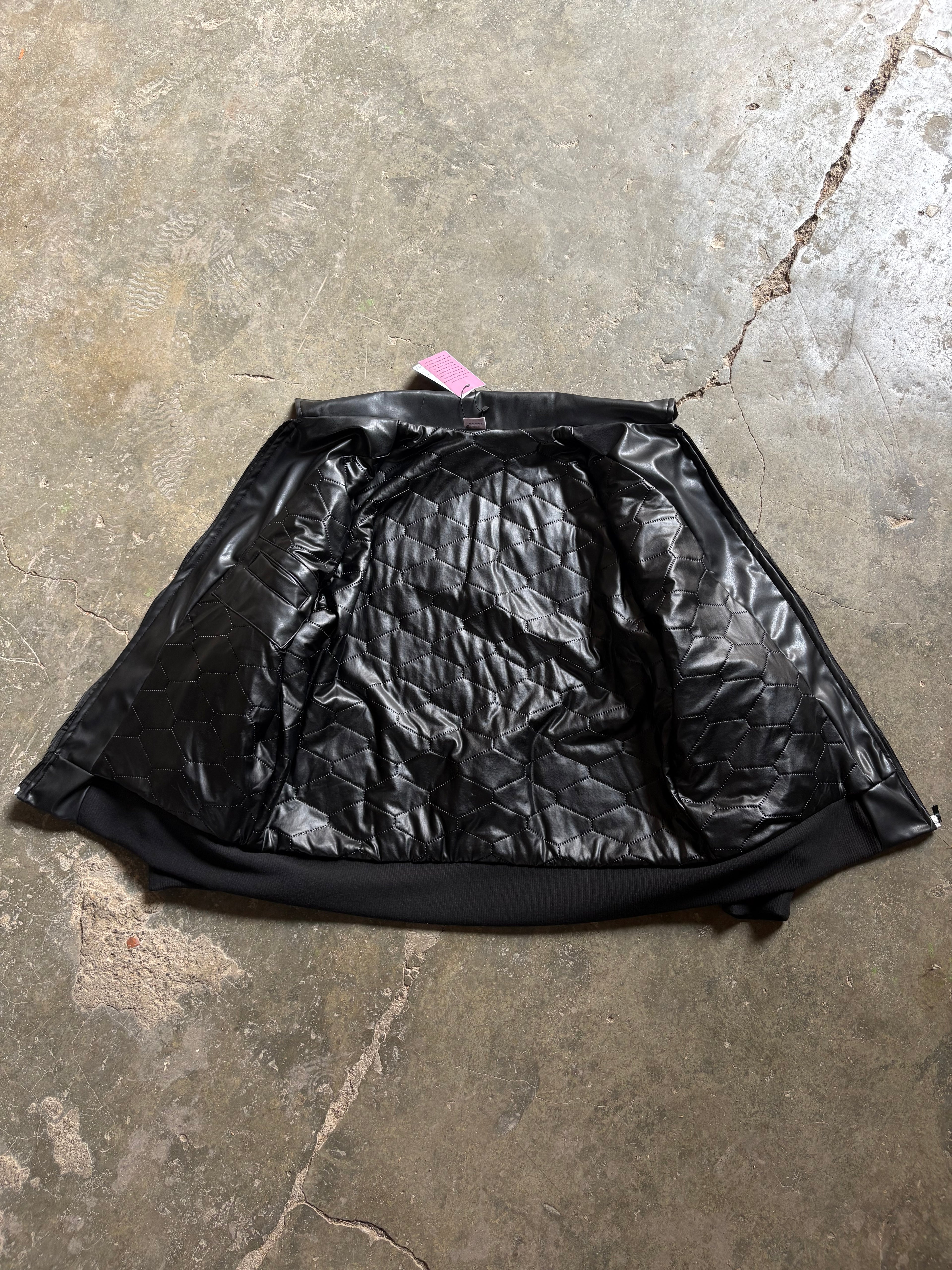 ‏BOMBER LEATHER JACKET’S