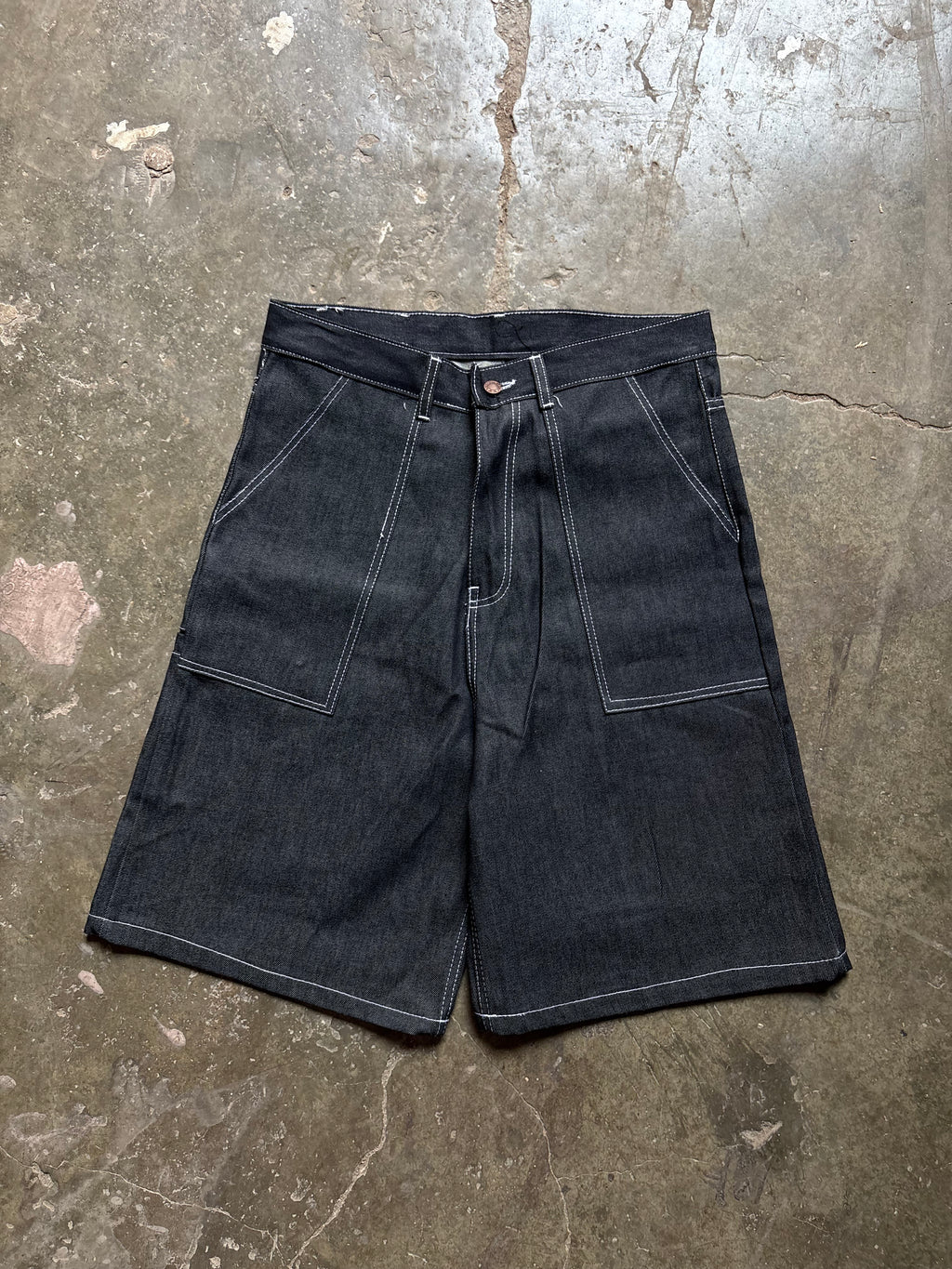 RAW DENIM - BAGGY JORTS