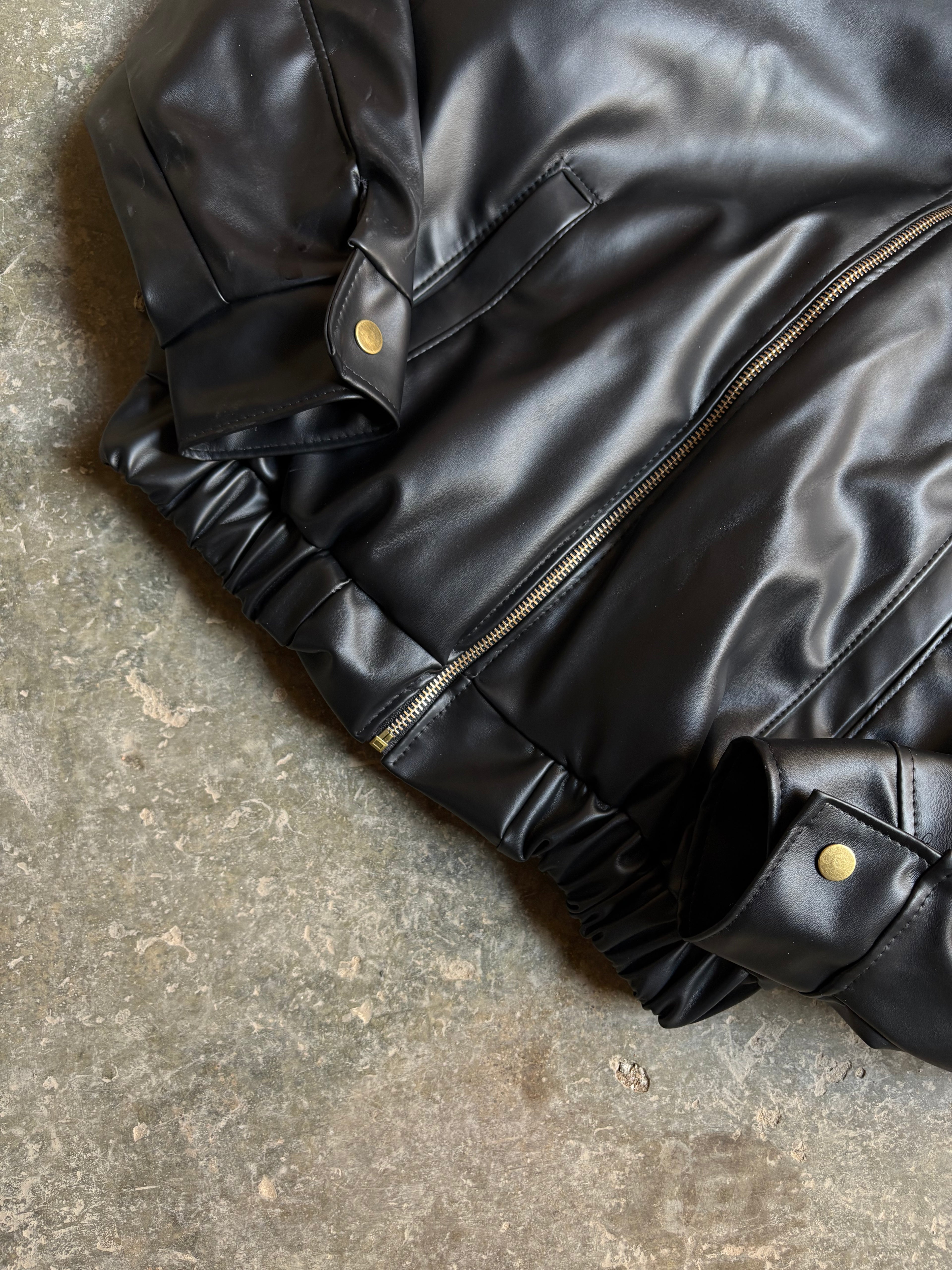 LEATHER JAKETS CROPPED FITS